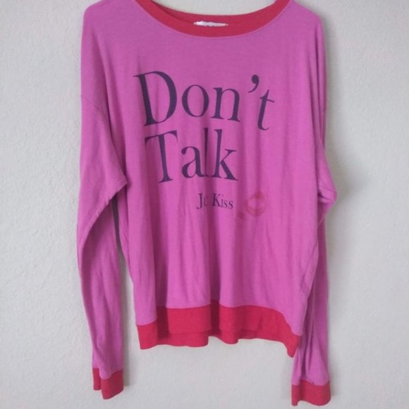 Wildfox Barbie "Dont Talk" Sweater Size M - Picture 2 of 5